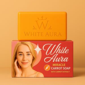 White Aura Miracle Carrot Soap